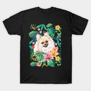 Tropical Pomeranian 3 T-Shirt